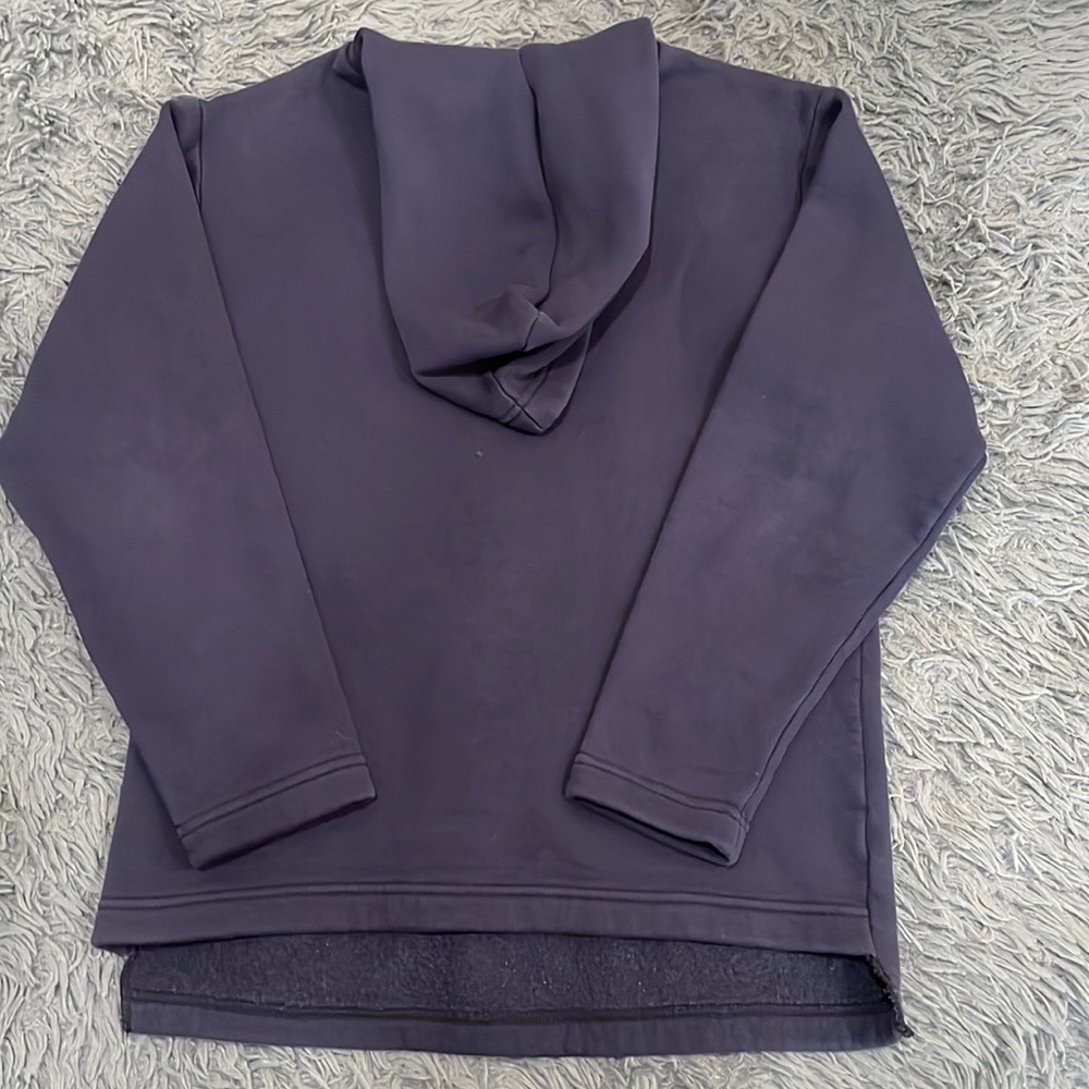 Dark blue hoodie plain